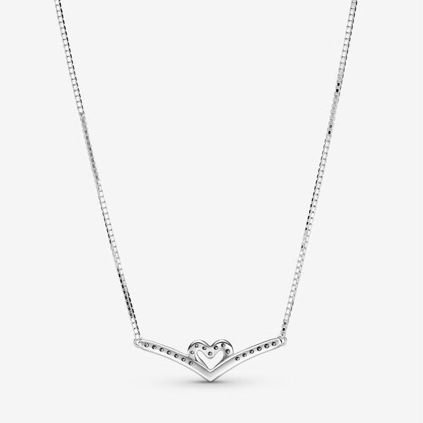 Collar Pandora Corazón Espumoso