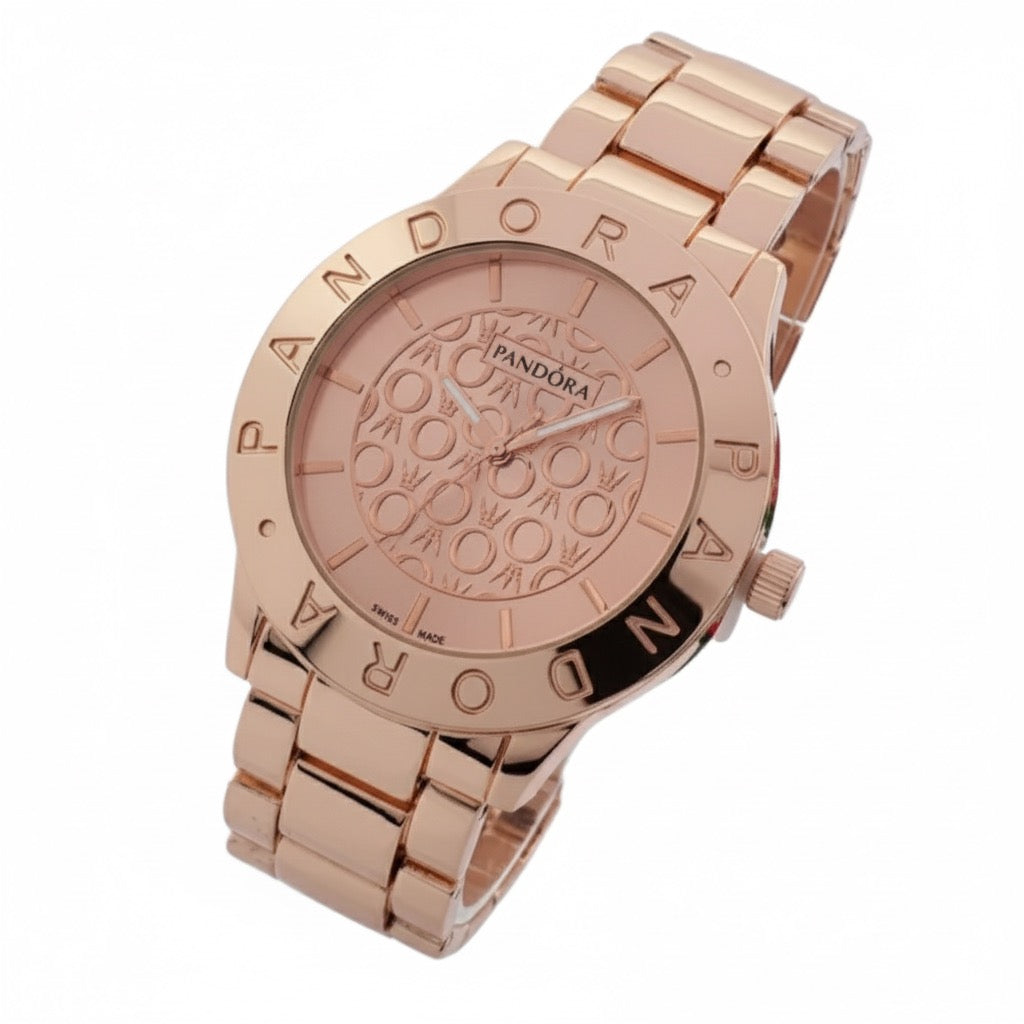 Reloj Pandora Mini Logos Rose Gold – Casa Di Prana