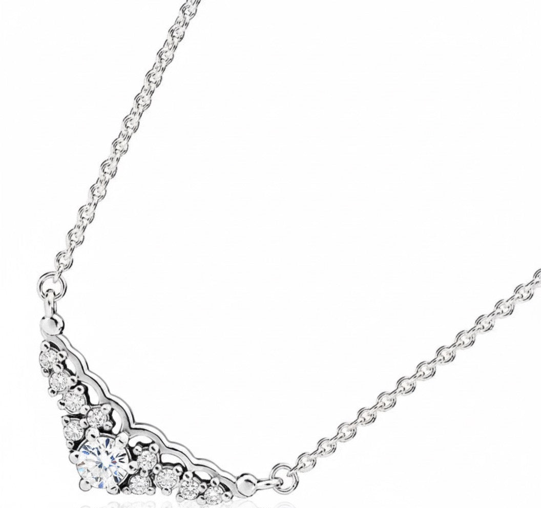 Collar Pandora Tiara De Cuento De Hadas