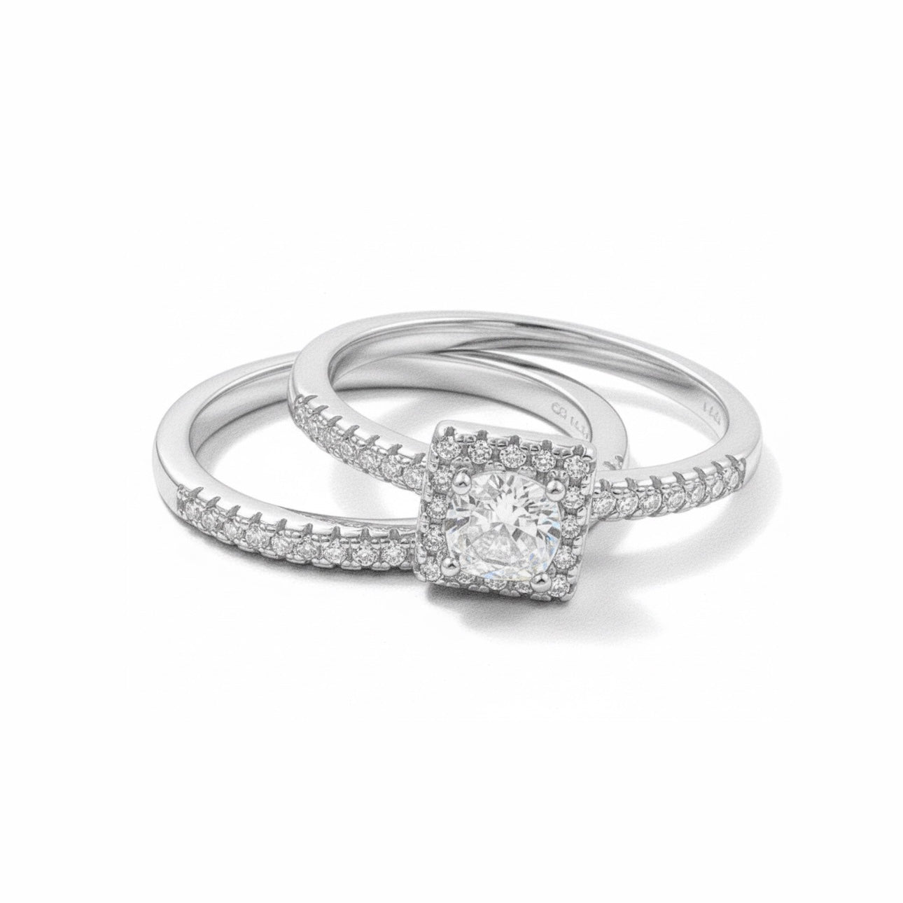 Anillo de Compromiso set de dama #19