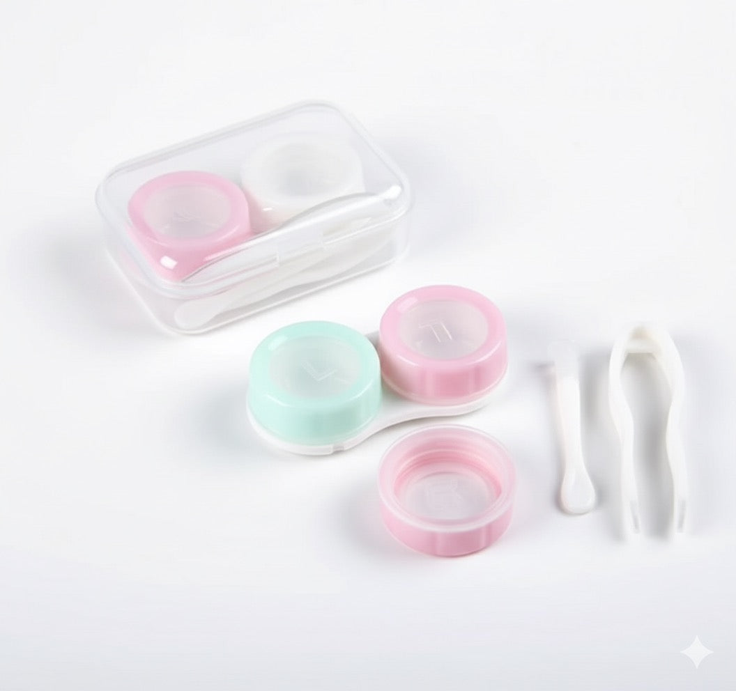 Kit De Estuche Para Lentes de Contacto