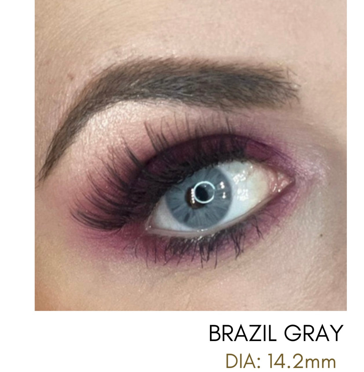 Lentes de Contacto Meetone Tono Brazil Gray