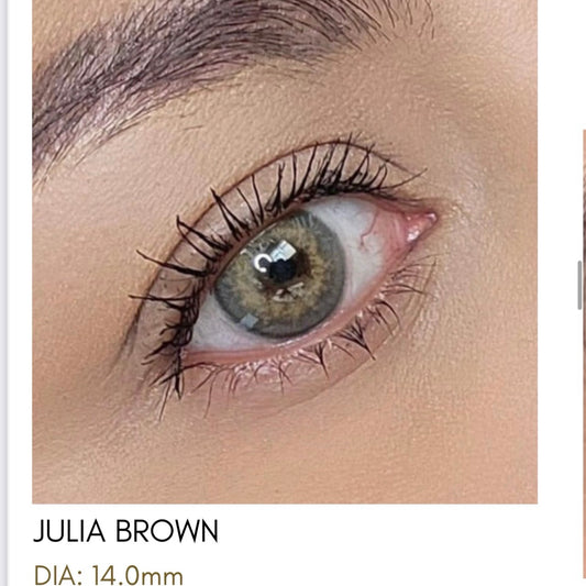 Lentes de Contacto Meetone Tono Julia Brown