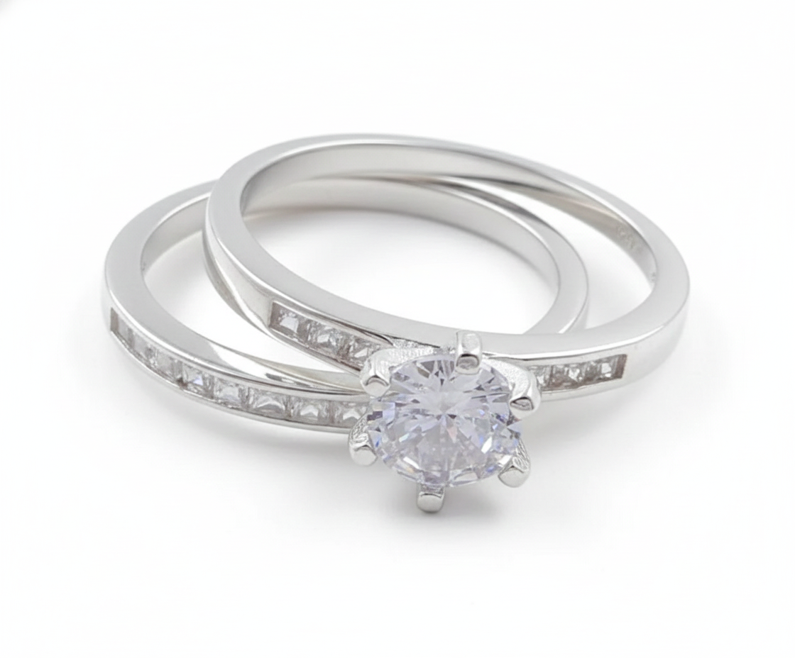 Anillo de Compromiso set de dama #10