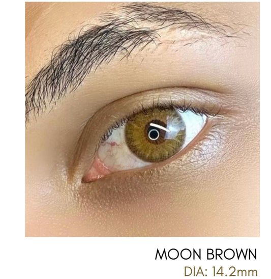 Lentes de Contacto Meetone Tono Moon Brown
