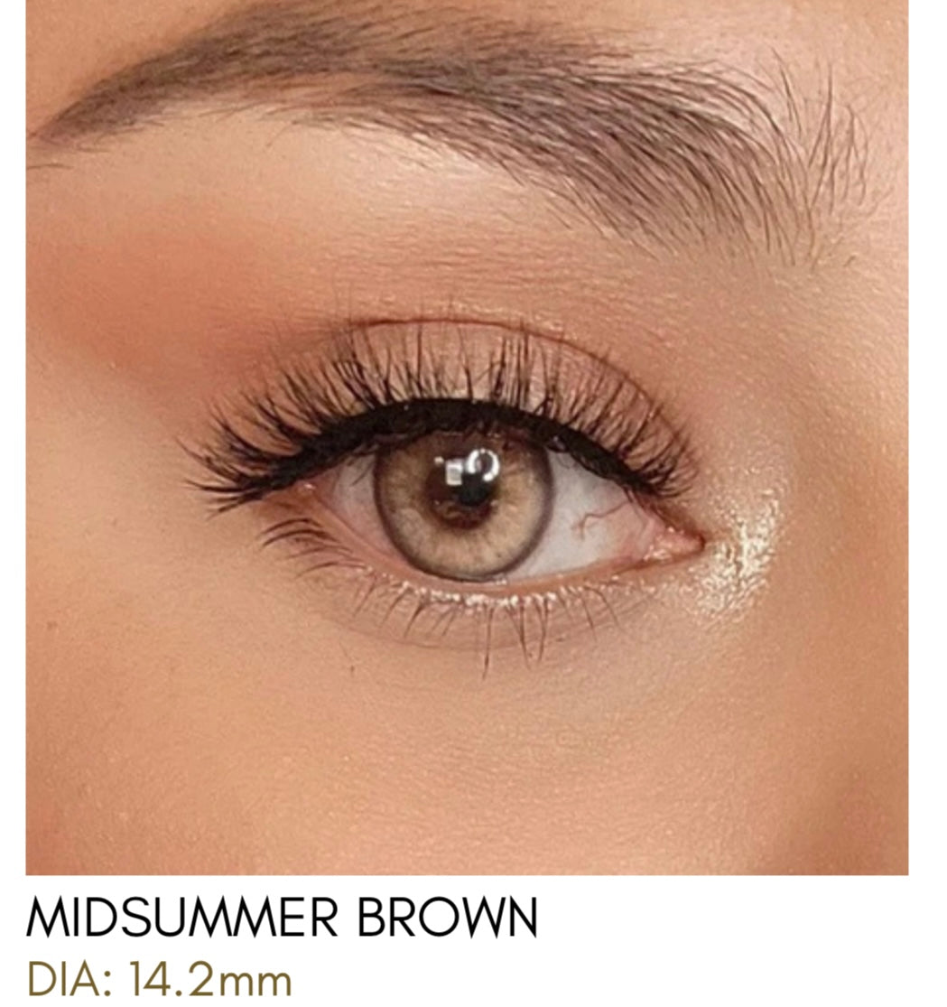Lentes de Contacto Meetone Tono Midsummer Brown
