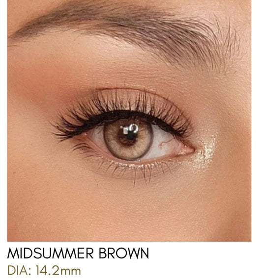 Lentes de Contacto Meetone Tono Midsummer Brown