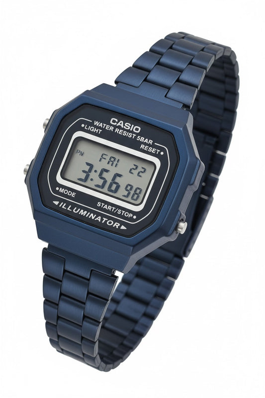 Reloj Casio Vintage Illuminator Azul Oscuro