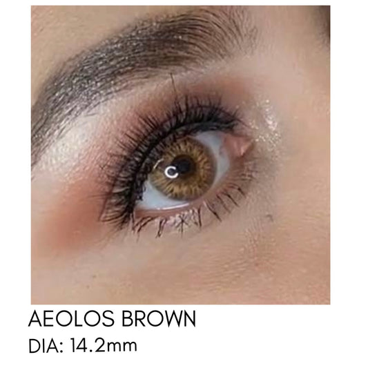 Lentes de Contacto Meetone Tono Aeolos Brown