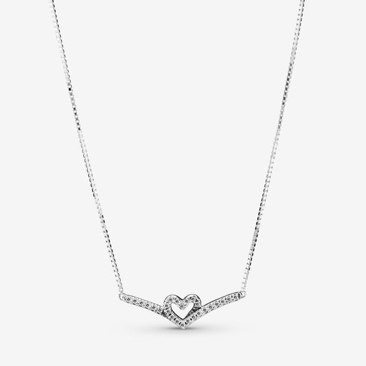 Collar Pandora Corazón Espumoso