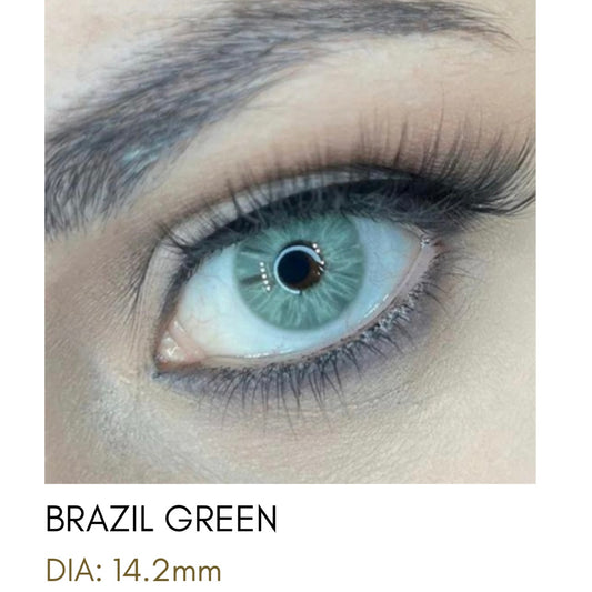 Lentes de Contacto Meetone Tono Brazil Green