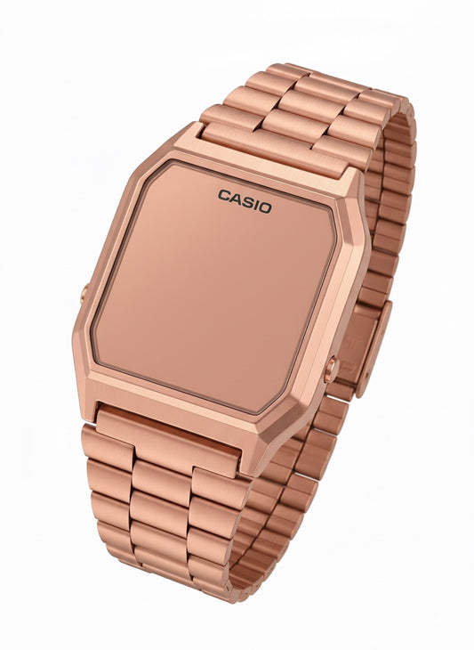Reloj Casio Espejo Rose Gold