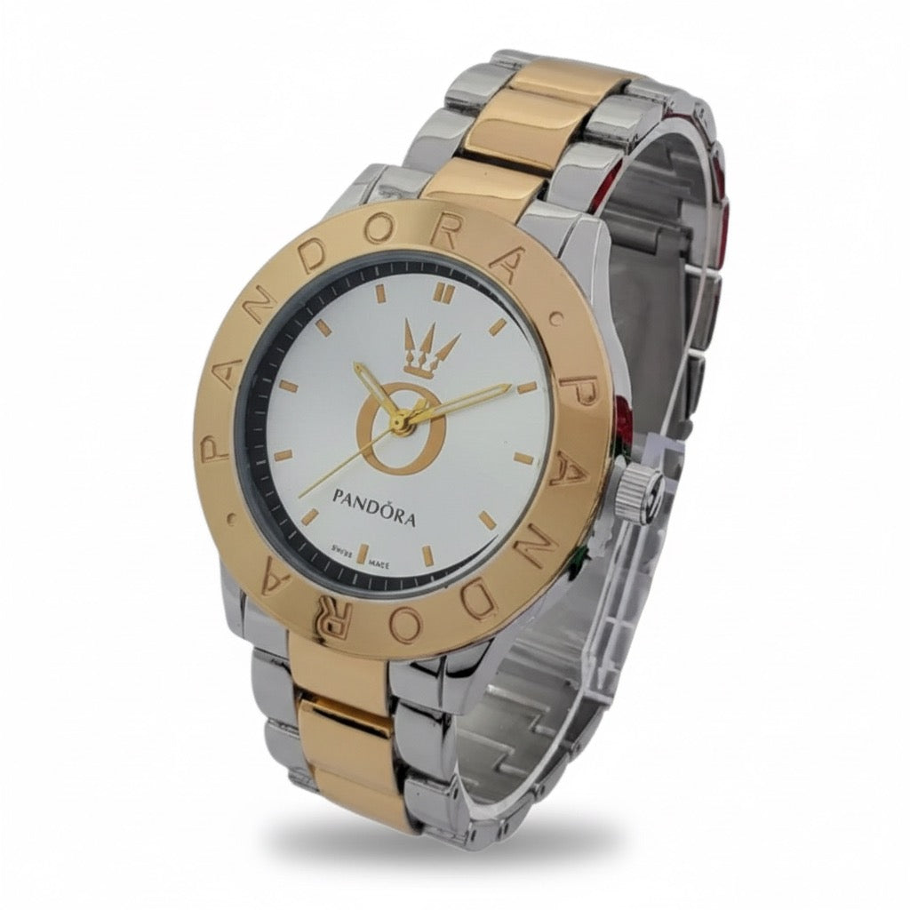 Reloj Pandora Royal Eclipse Mixto Dorado Y Plateado