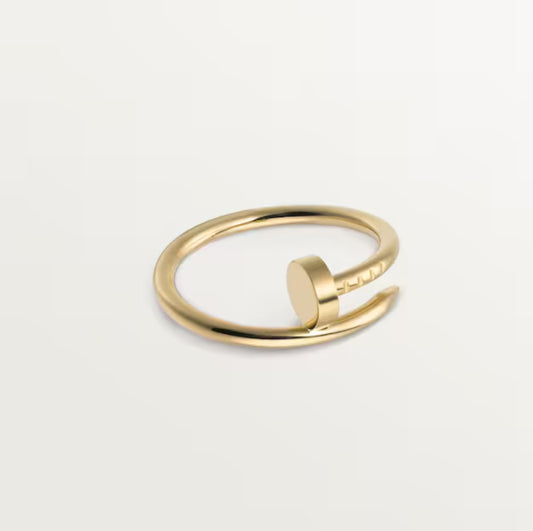 Anillo Cartier Clavo Dorado