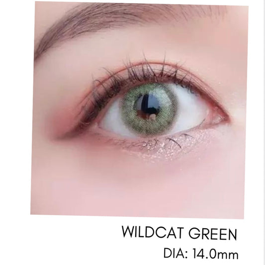 Lentes de Contacto Meetone Tono Wildcat Green