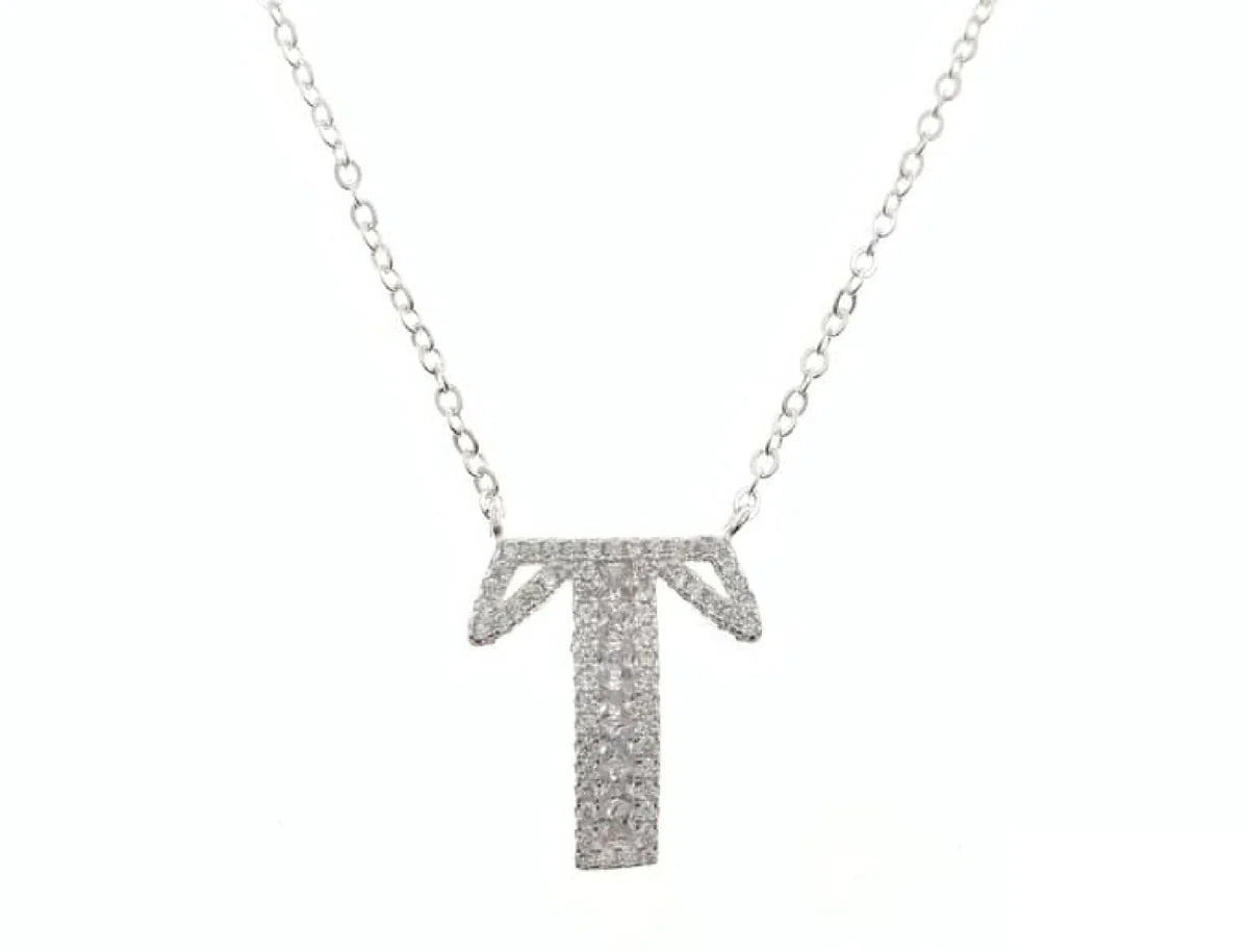 Collar De Inicial Brillante