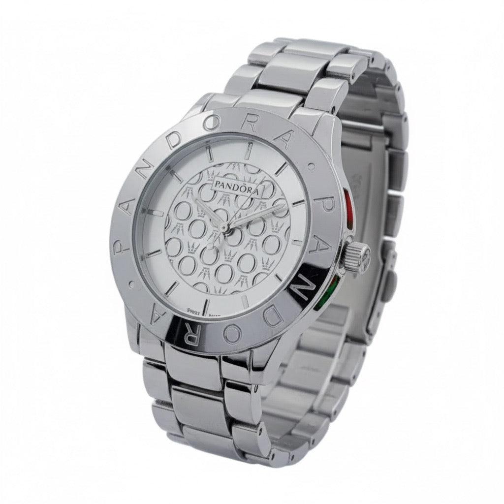 Reloj Pandora Mini Logos Plateado