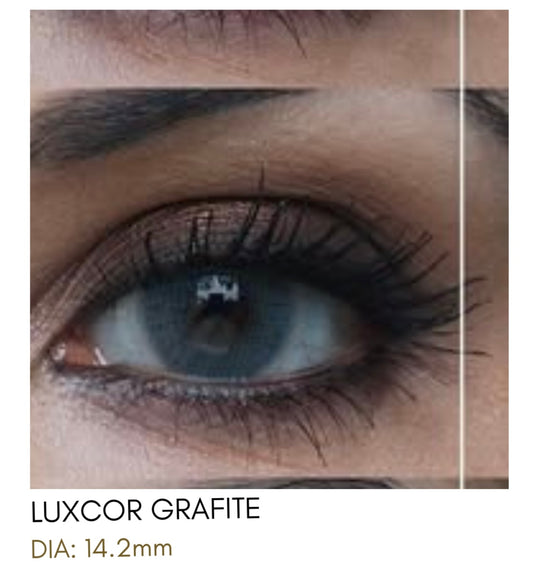 Lentes de Contacto Meetone Tono Luxcor Grafite