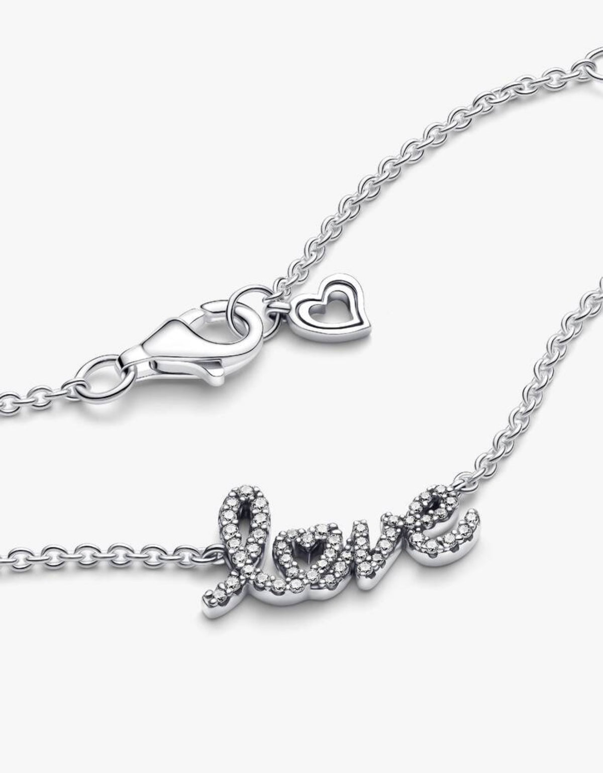 Collar Pandora Love Escrito a Mano Brillante