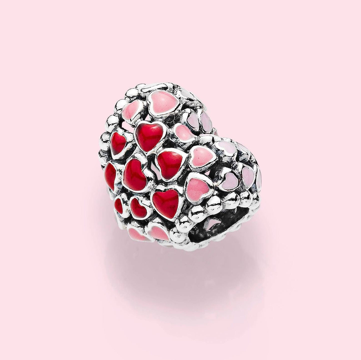 Charm Pandora Estallido De Amor Con Diseño de Pequeños Corazones