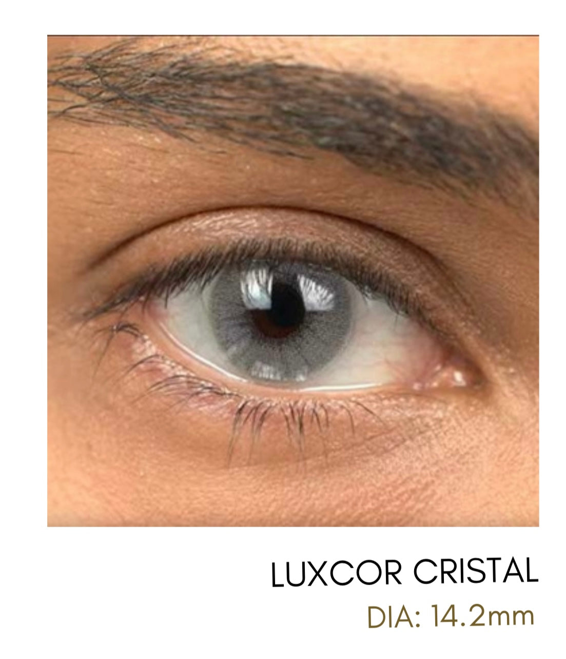 Lentes de Contacto Meetone Tono Luxcor Cristal