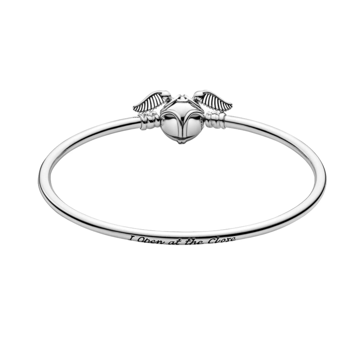 Pulsera Pandora Rígida Moments con Cierre Snitch Dorada Harry Potter