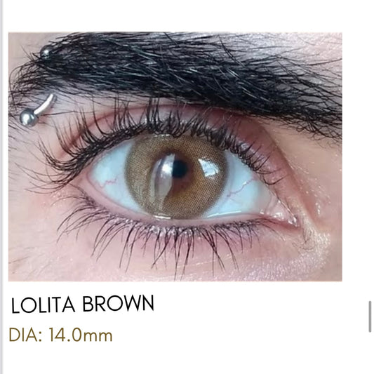 Lentes de Contacto Meetone Tono Lolita Brown