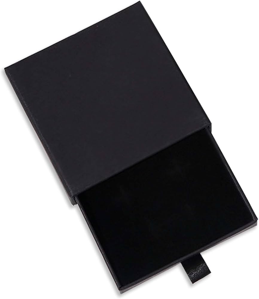 Caja Negra Con Sticker Personalizable