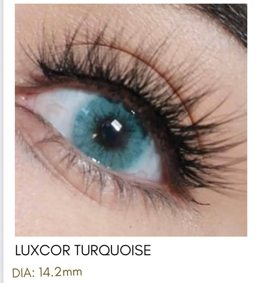 Lentes de Contacto Meetone Tono Luxcor Turquoise