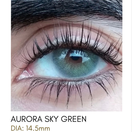 Lentes de Contacto Meetone Tono Aurora Sky Green