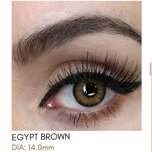 Lentes de Contacto Meetone Tono Egypt Brown