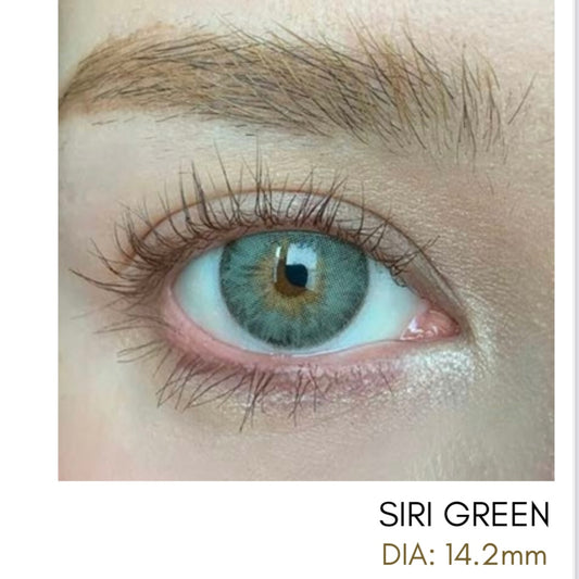 Lentes de Contacto Meetone Tono Siri Green