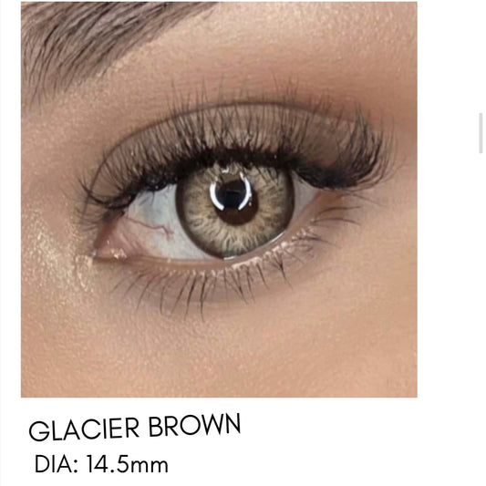 Lentes de Contacto Meetone Tono Glacier Brown