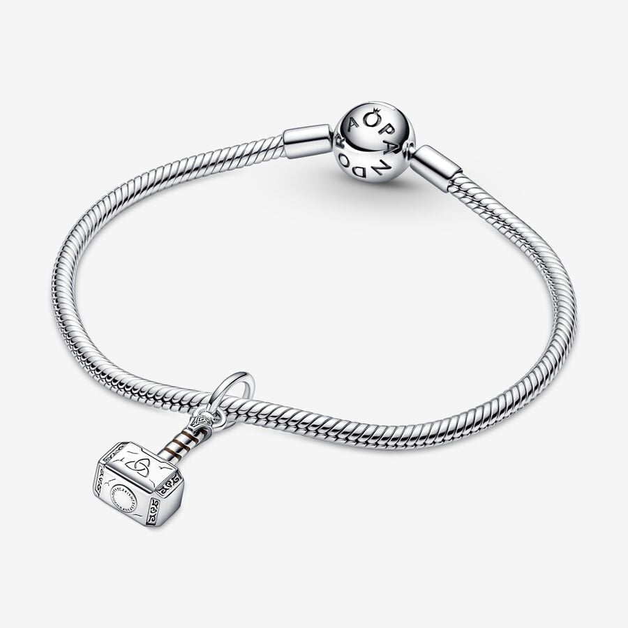 Charm Pandora Colgante Martillo de Thor los Vengadores de Marvel