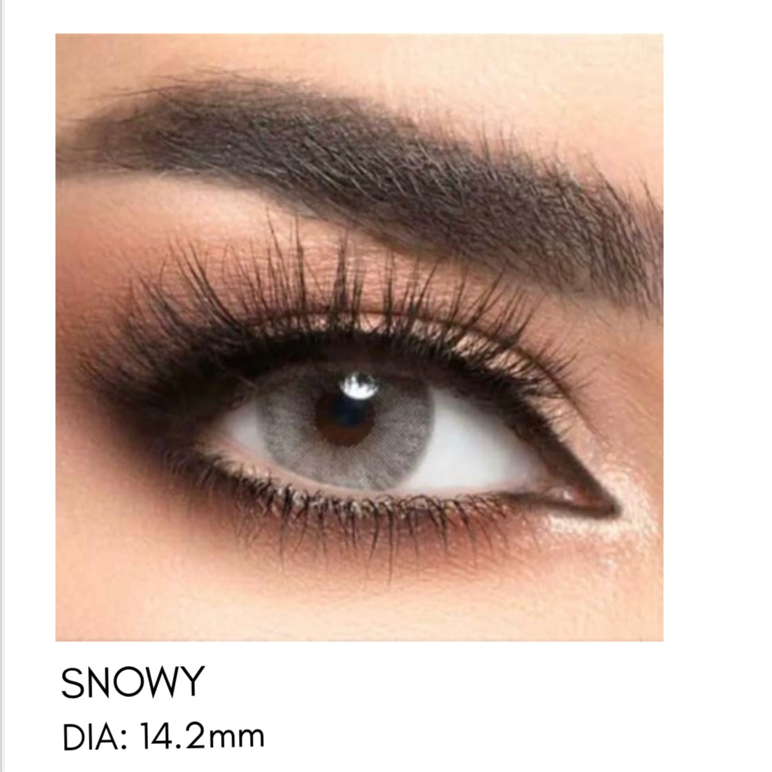 Lentes de Contacto Meetone Tono Snowy