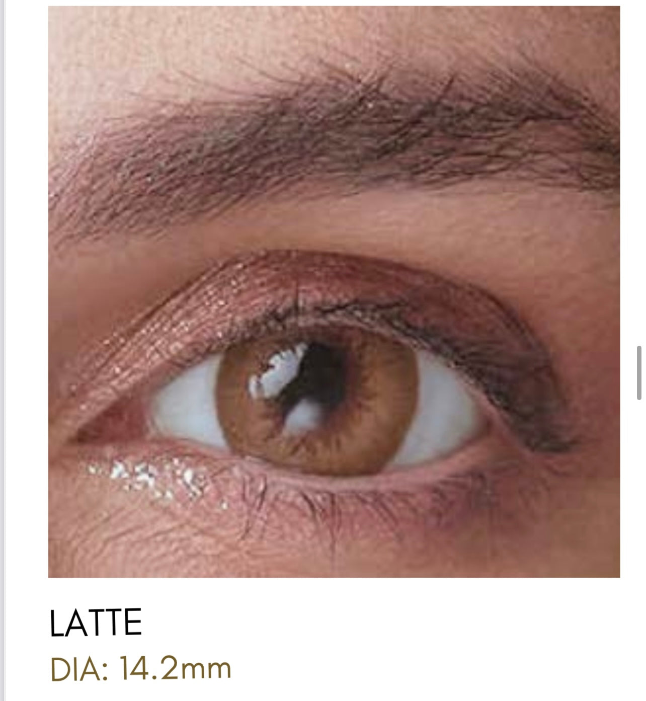 Lentes de Contacto Meetone Tono Latte