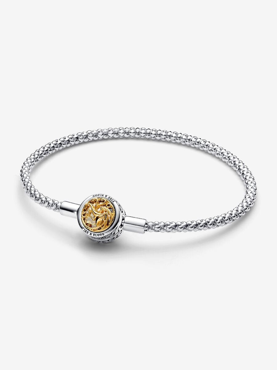 Pulsera Pandora Moments Cadena con Tachuelas con Cierre Casa Sigil de Juego de Tronos