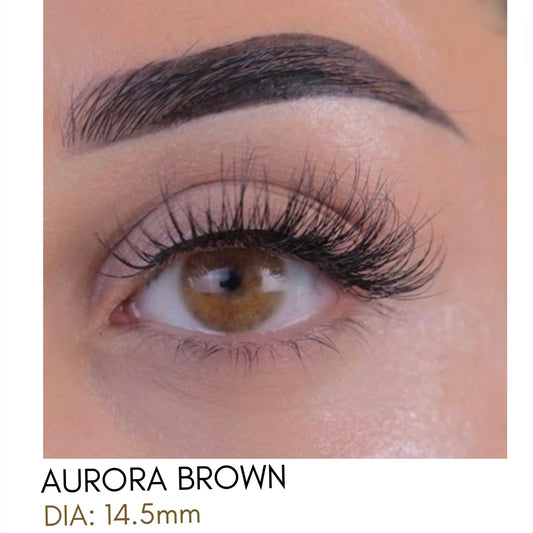 Lentes de Contacto Meetone Tono Aurora Brown
