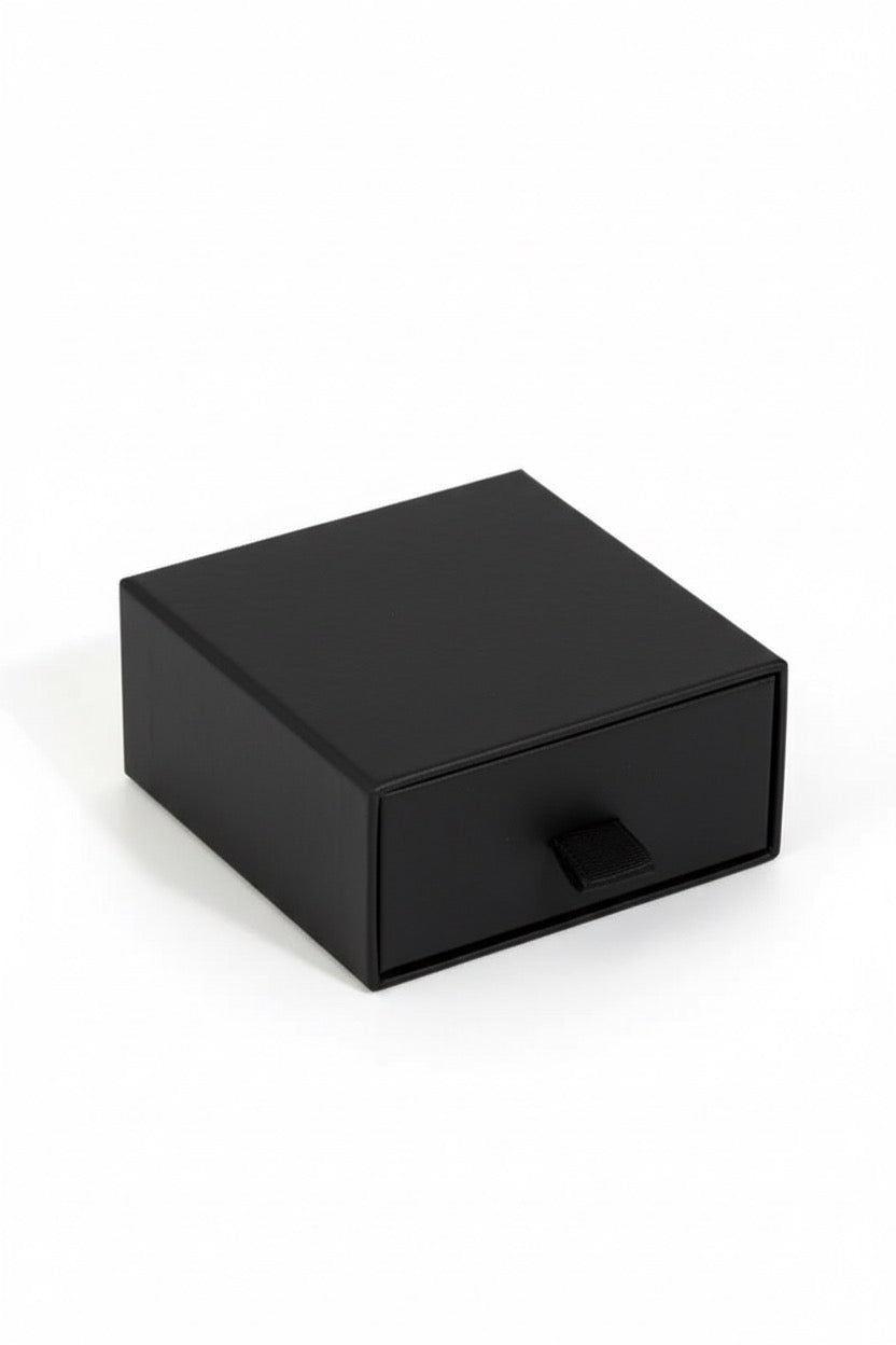 Caja Negra Con Sticker Personalizable