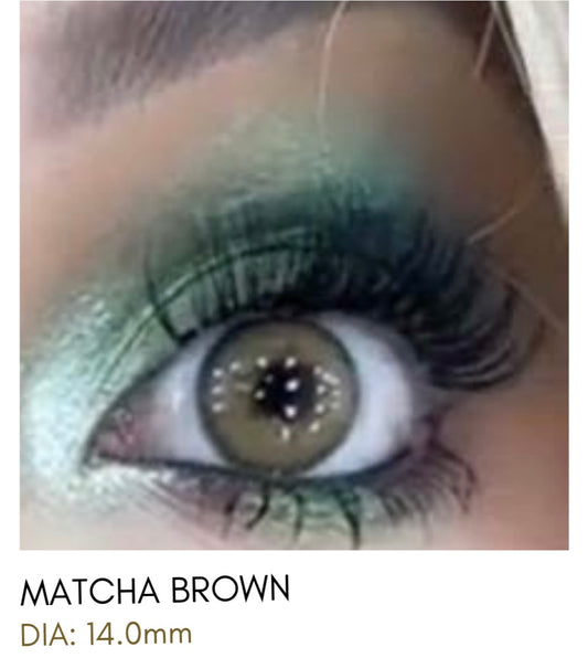Lentes de Contacto Meetone Tono Matcha Brown