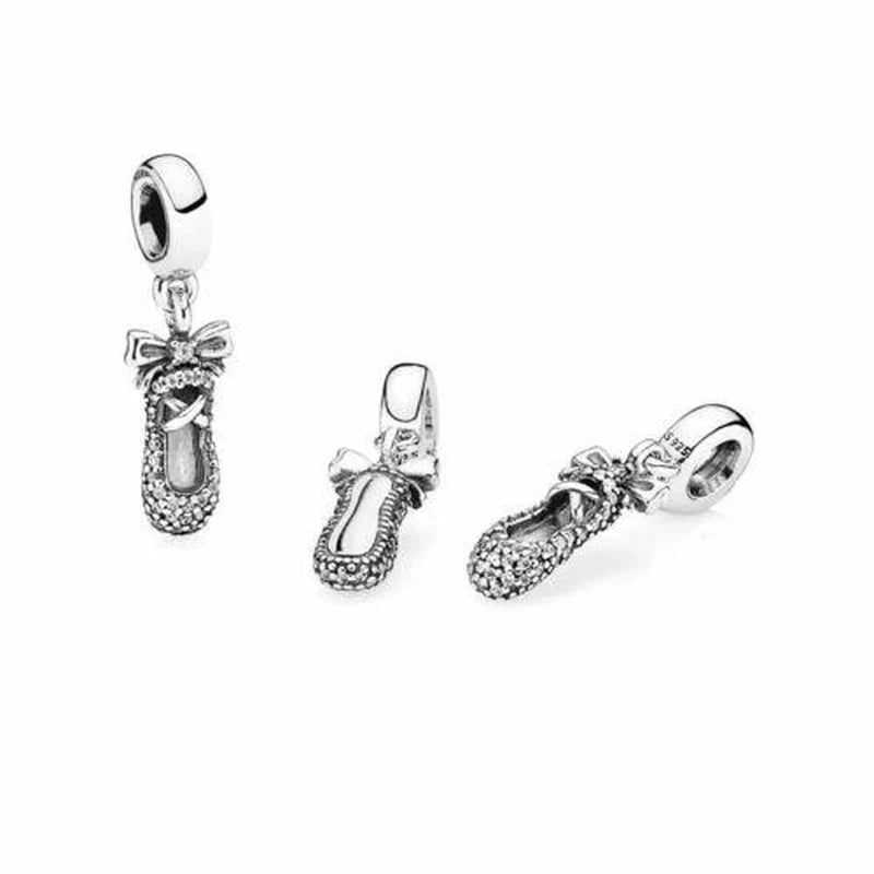 Charm Pandora Zapato De Ballet Brillante