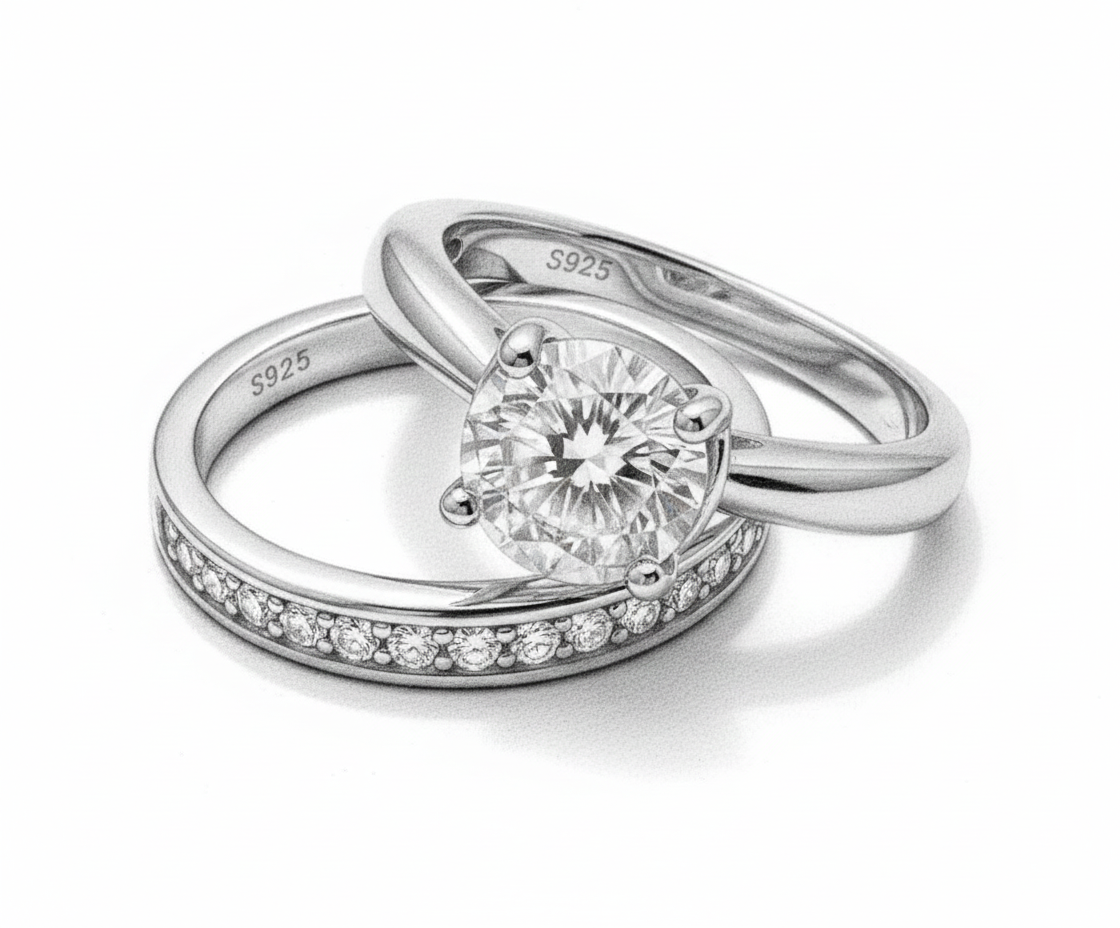 Anillo de Compromiso set de dama #22