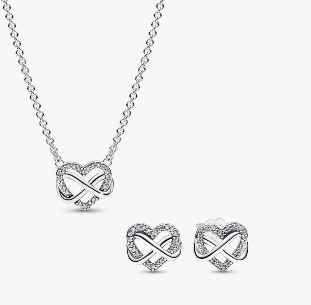 Set de Regalo Pandora Corazón Infinito Brillante
