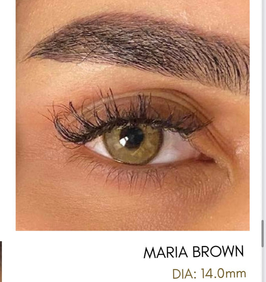Lentes de Contacto Meetone Tono Maria Brown