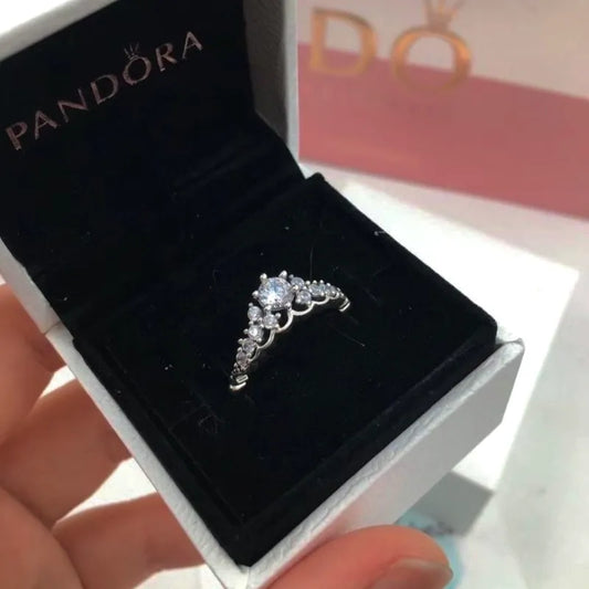 Anillo Pandora Tiara Remolino