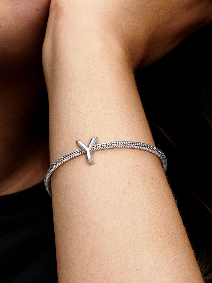 Charm Pandora Inicial De el Abecedario de A - Z Estilo Globo