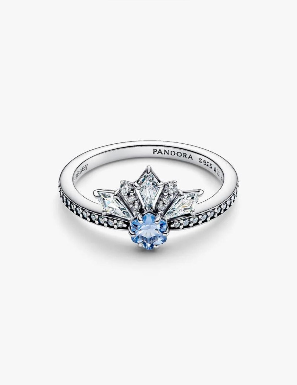 Anillo Pandora Tiara Reina Elsa de Frozen de Disney