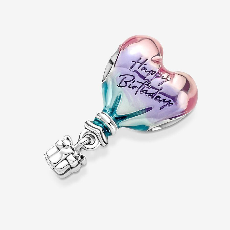 Charm Pandora globo HAPPY BIRTHDAY