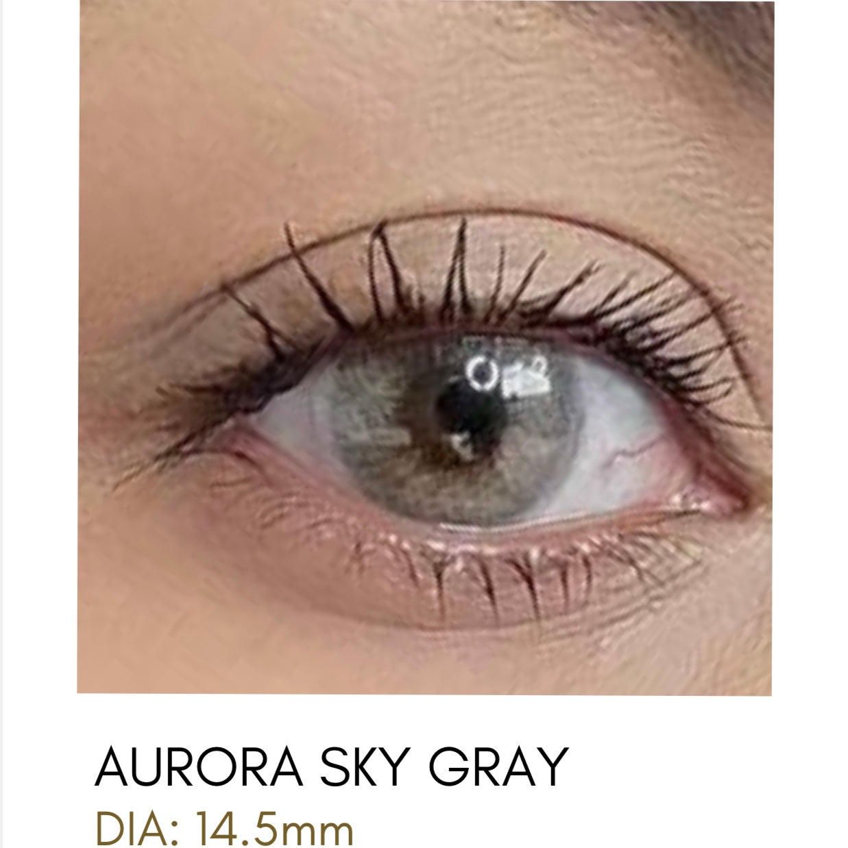 Lentes de Contacto Meetone Tono Aurora Sky Gray