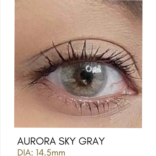 Lentes de Contacto Meetone Tono Aurora Sky Gray